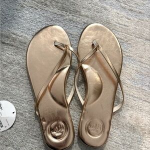 Solei Sea Indie Sandals in Rose Gold